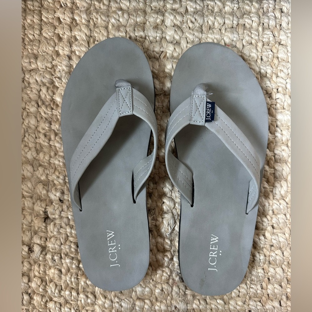 J CREW men’s flip-flops size 10